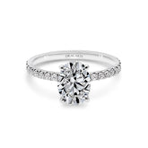 Oval Cut Diamond Engagement Ring - Dracakis Jewellers